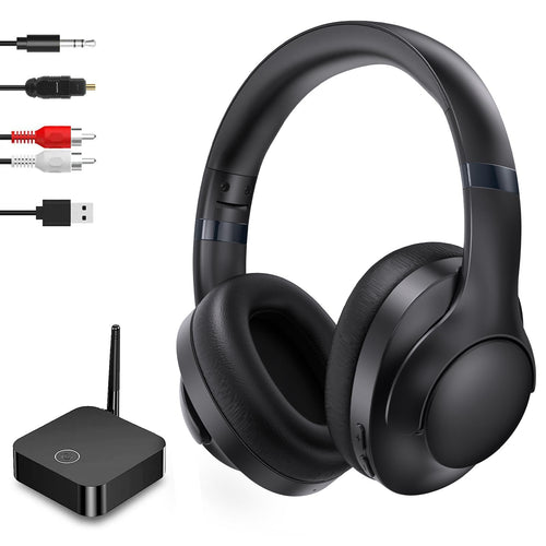 TV-Funkkopfhörer Over-Ear 40h Akku für Senioren 2,4 GHz