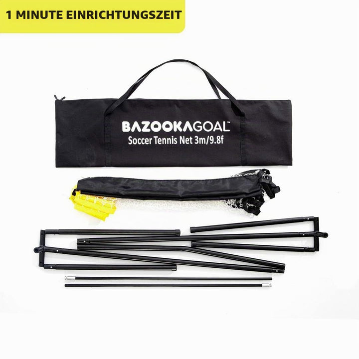 Multisport-Netz 300x100-150cm faltbar für Tennis Volleyball Badminton - Bild 6