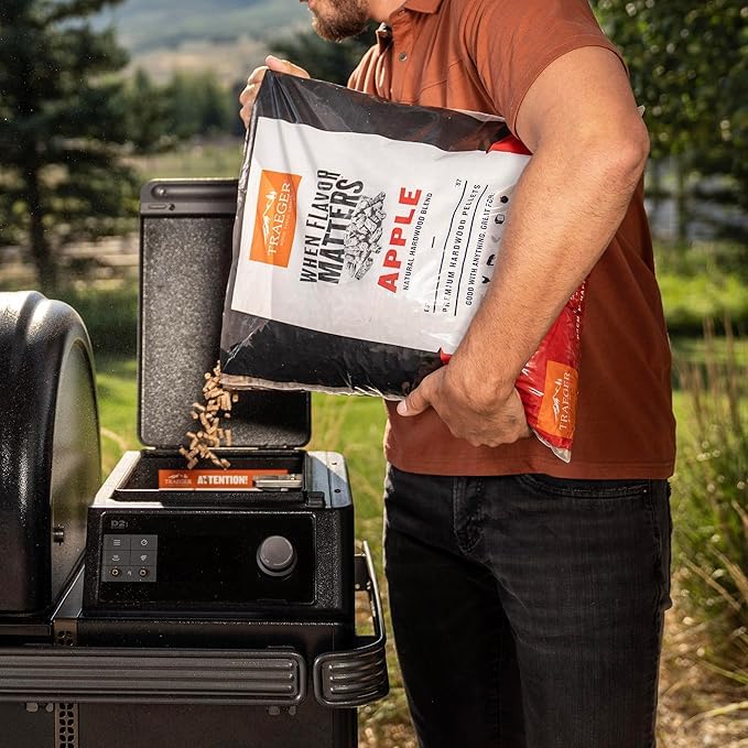 Holzpellets Apfel 100% Hartholz für Pelletgrill &amp; Smoker, 9 kg - Bild 4