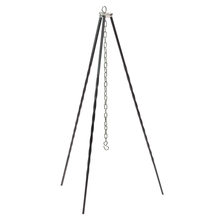 Dreibein-Ständer Gulaschkessel höhenverstellbar 70 cm Kette 2,98 kg
