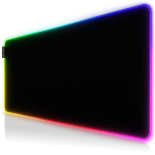 Gaming Mauspad XXL RGB 900x400mm mit 11 Beleuchtungsmodi