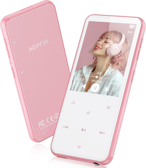 MP3 Player Bluetooth 5.3 mit 2,4" Farbdisplay 64 GB HiFi
