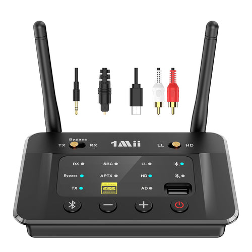 Bluetooth 5.3 Sender Empfänger 3-in-1 für TV HiFi aptX Adaptive