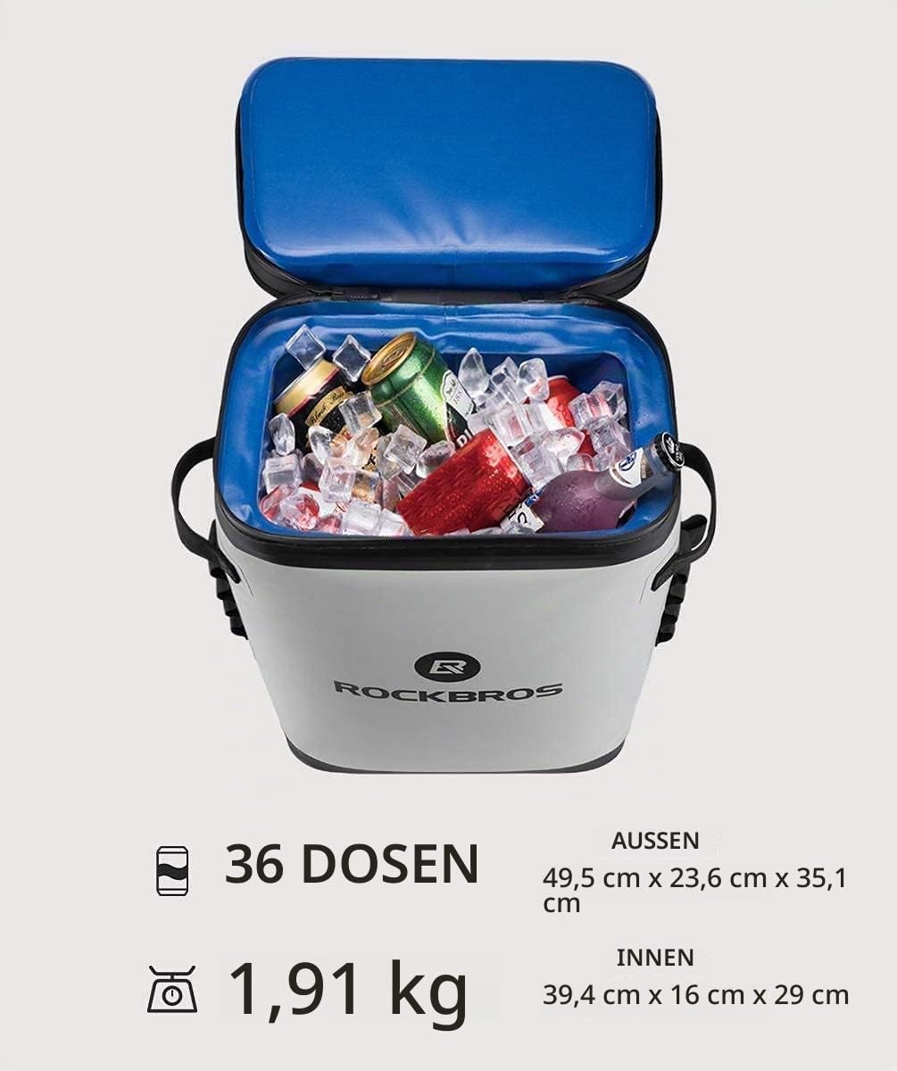 Kühltaschen-Rucksack 20L isoliert wasserdicht für Camping &amp; Picknick - Bild 5