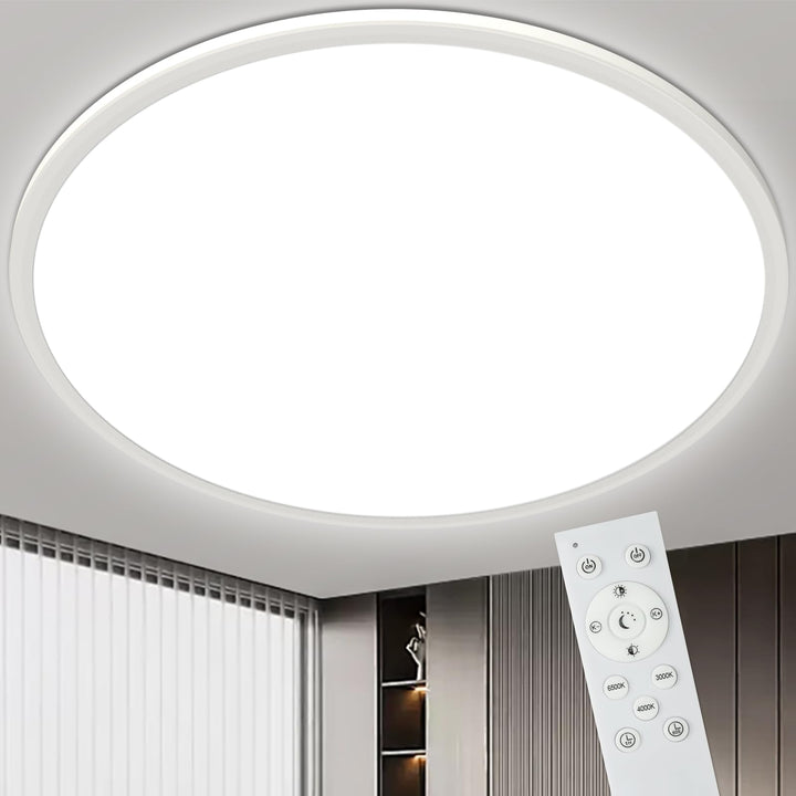 LED Deckenleuchte 56W dimmbar 59cm mit Fernbedienung 3000-6500K