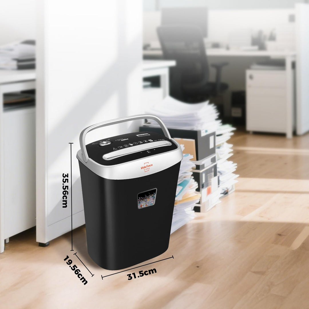 Aktenvernichter Kreuzschnitt 10 Blatt 15L für Home Office - Bild 7