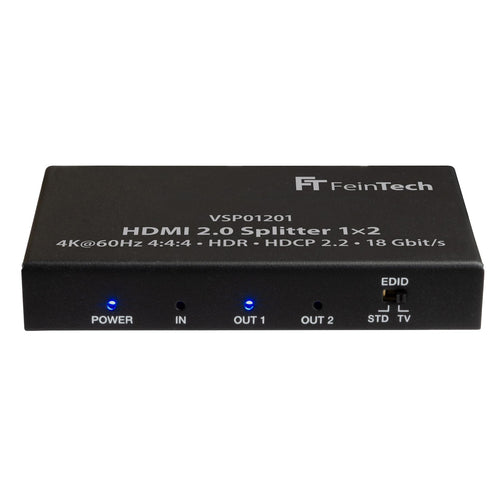 HDMI Splitter 1 auf 2 Ultra-HD 4K 60Hz HDR HDCP 2.2