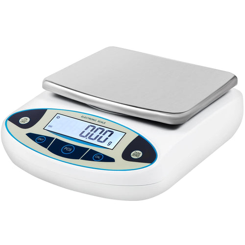 Digitalwaage Präzision 5000g / 0,01g mit LCD und 13 Einheiten