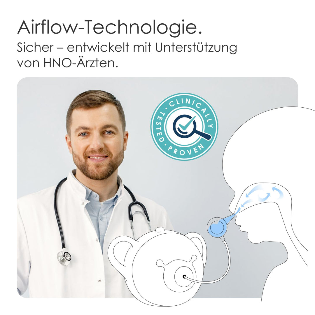 Elektrischer Nasensauger für Babys mit stufenlosem Saugkraft-Drehknopf - Bild 8