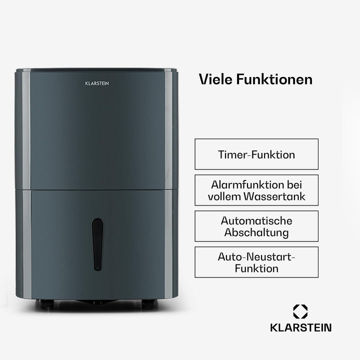 Luftentfeuchter 2-in-1 mit Luftreiniger 20L Wäschetrocknungsmodus - Bild 4