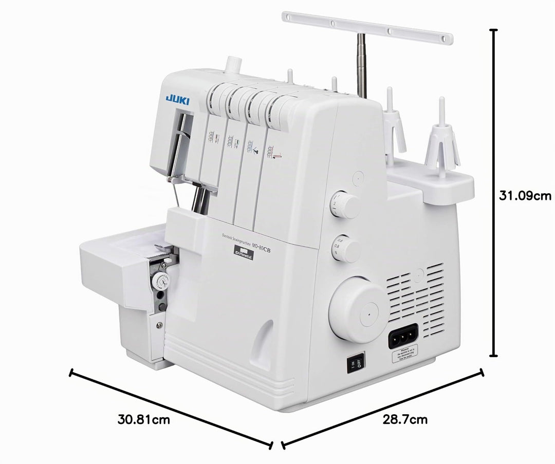 Overlock-Nähmaschine 4/3/2-Faden mit Freiarm und LED-Licht - Bild 10