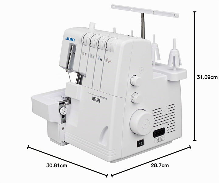 Overlock-Nähmaschine 4/3/2-Faden mit Freiarm und LED-Licht - Bild 10