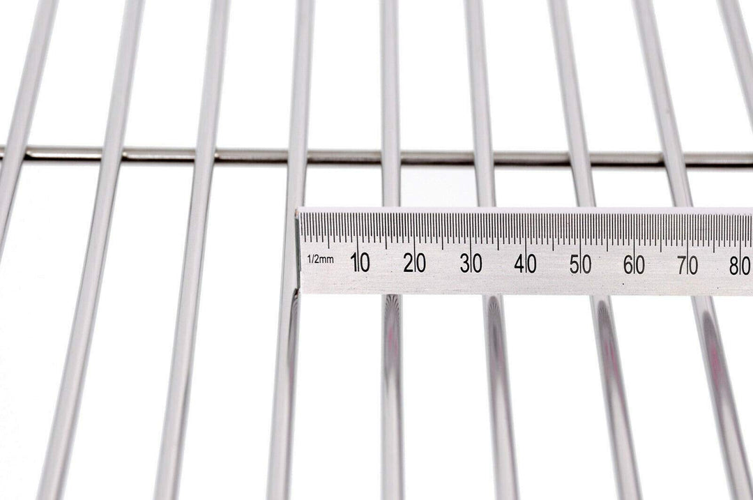 Grillrost Edelstahl 304 rund 60 cm für Schwenkgrill mit Seil - Bild 3