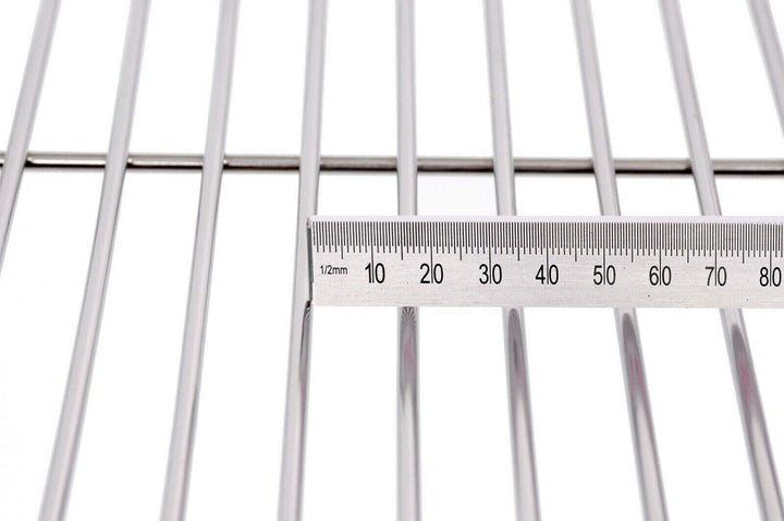 Grillrost Edelstahl 304 rund 60 cm für Schwenkgrill mit Seil - Bild 3