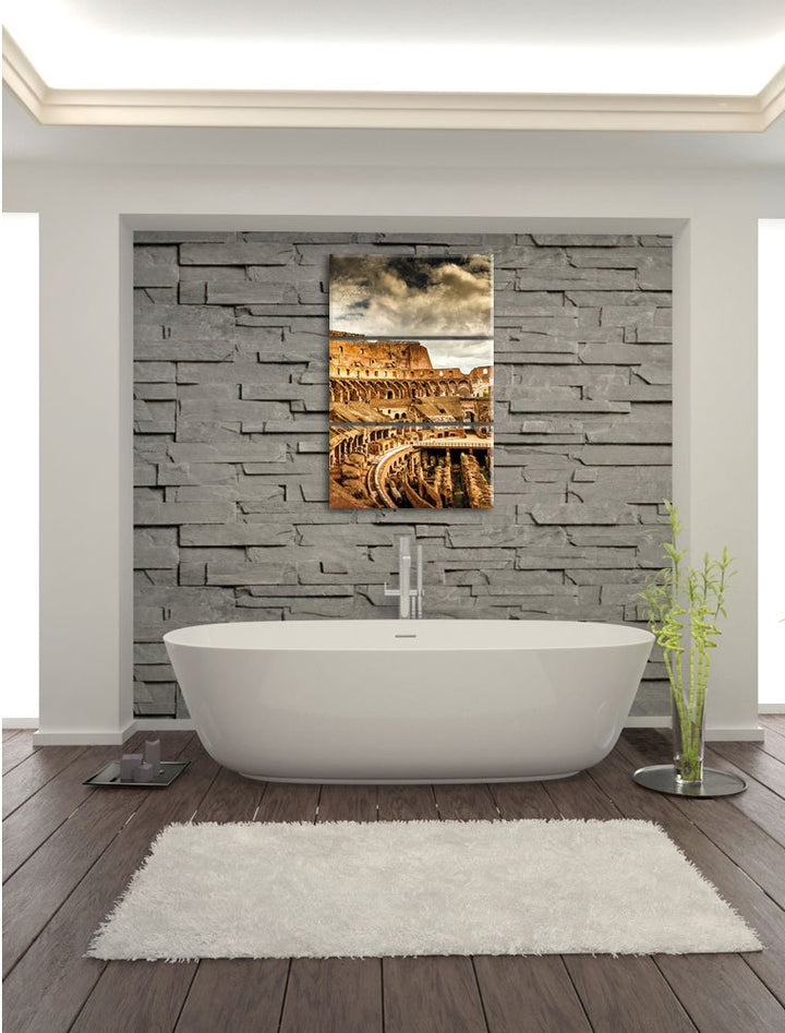 Leinwandbild Kolosseum Rom 3-teilig 120x80cm Wanddeko - Bild 7