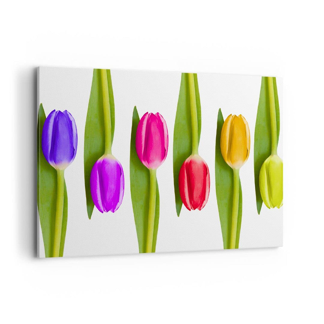 Leinwandbild Botanik Blumen 100x70 cm aufhängefertig