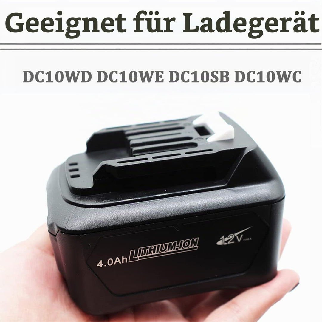 Akku 12V 4Ah Li-Ion + Ladegerät für Makita CXT Werkzeuge - Bild 5