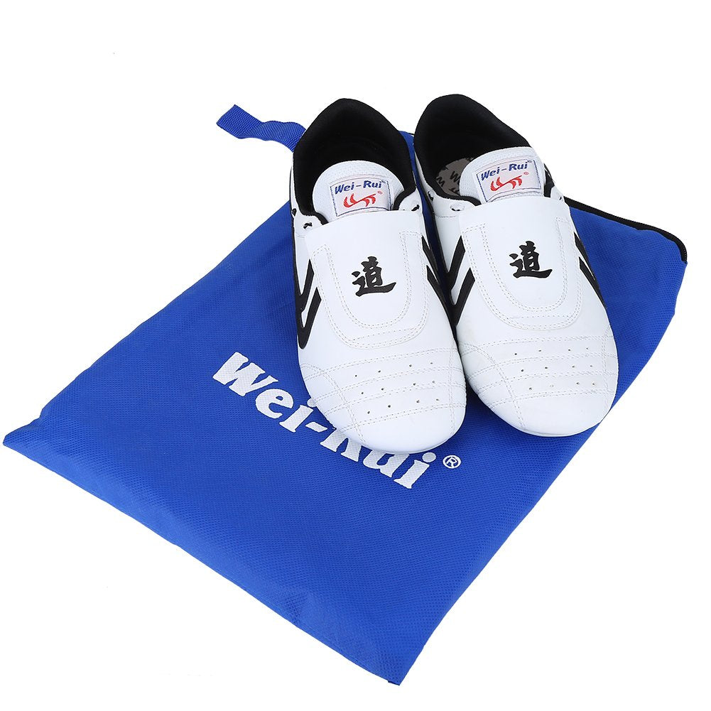 Kampfsportschuhe PU-Leder Gummisohle Taekwondo Boxen Kung Fu - Bild 4