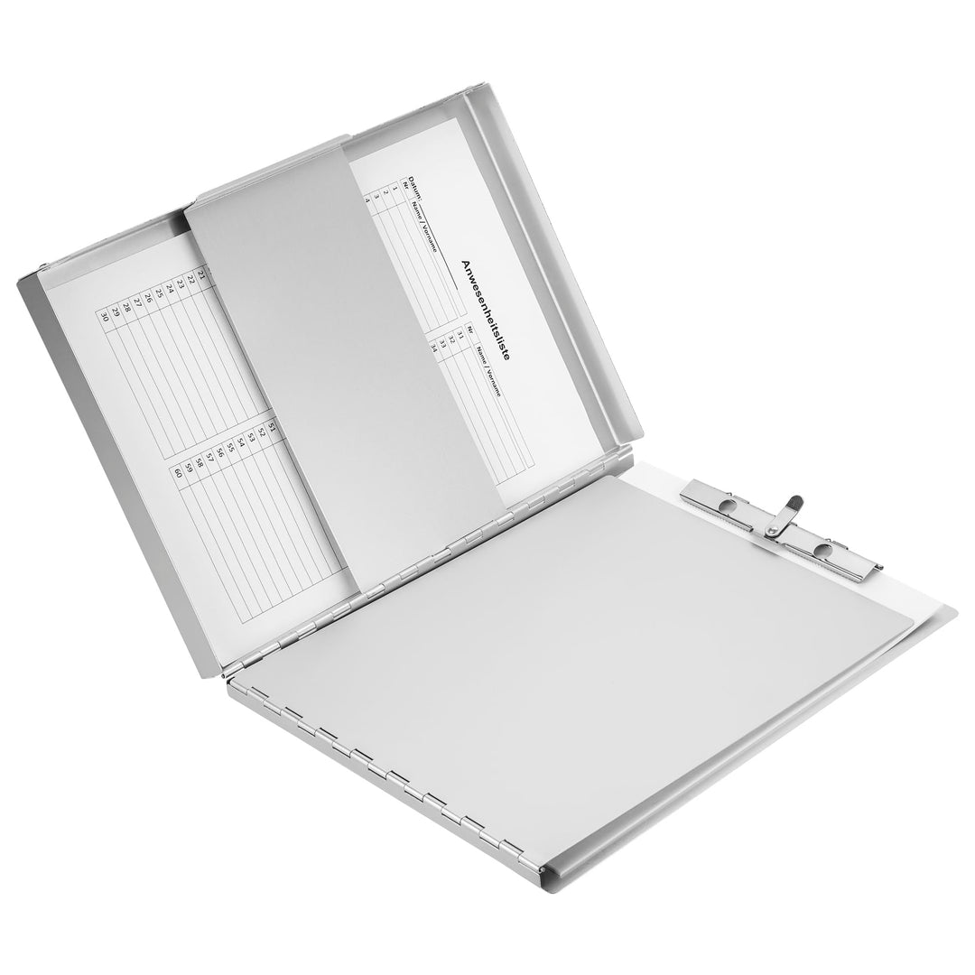 Formularhalter mit Box Aluminium seitlich öffnend A4 für Aussenbereich - Bild 2