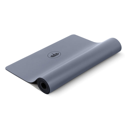 Yogamatte Naturkautschuk rutschfest 183x66cm 5mm für Yoga & Fitness