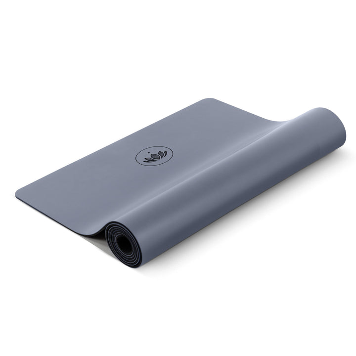 Yogamatte Naturkautschuk rutschfest 183x66cm 5mm für Yoga &amp; Fitness