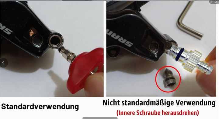 Fahrrad Bremsen Entlüftungs-Set DOT Öl hydraulische Scheibenbremse - Bild 4