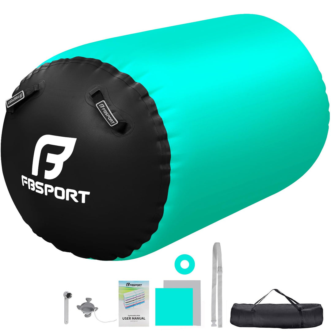 Aufblasbare Gymrolle PVC 100x60cm für Yoga und Turnen