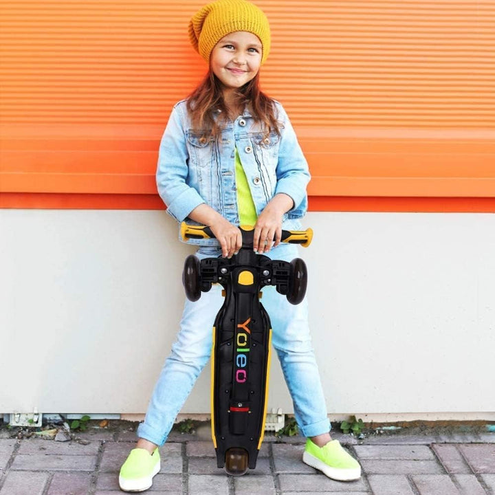 Dreirad-Scooter Kinder leuchtende Räder 4-fach höhenverstellbar 3-12 J. - Bild 8