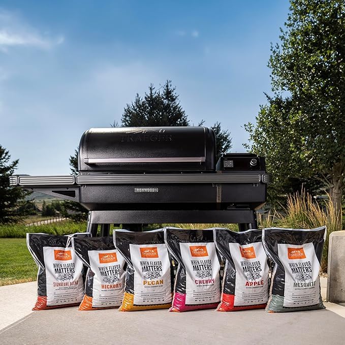 Holzpellets Hickory-Ahorn-Kirsch Signature Blend für Pelletgrill 9 kg - Bild 6