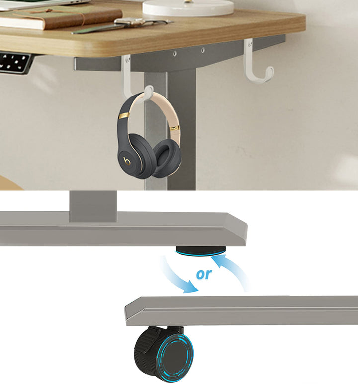 Schreibtischgestell elektrisch höhenverstellbar 72-120cm mit 4 Speicherplätzen - Bild 6