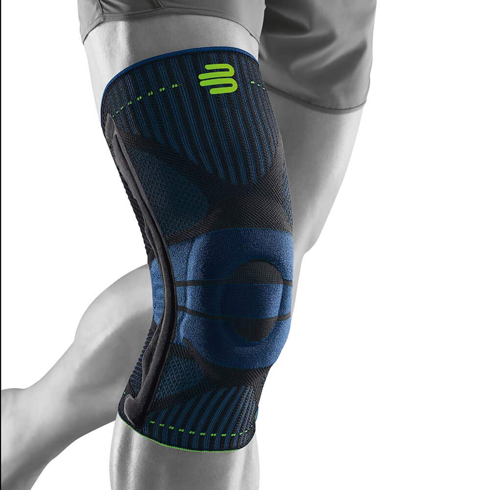 Kniebandage mit Silikonring für Sport, Grösse L, Unisex - Bild 8