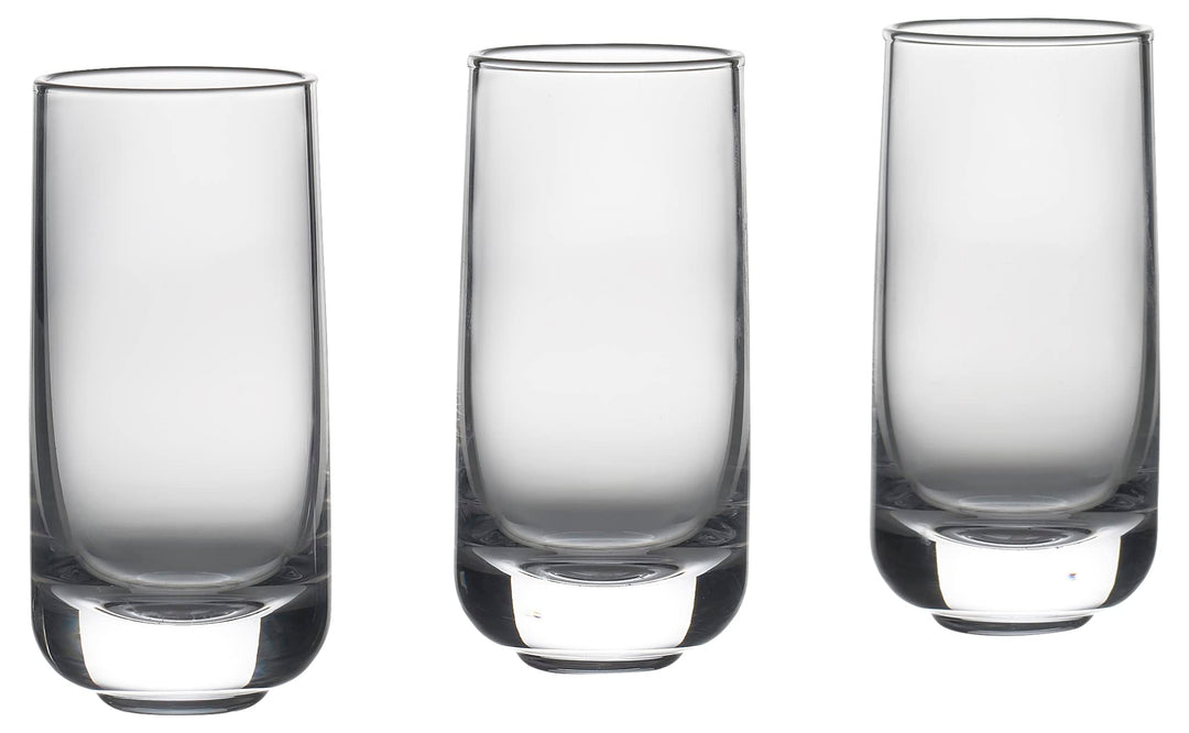 Shotgläser mundgeblasen bleifreies Kristall 5 cl 3er-Set
