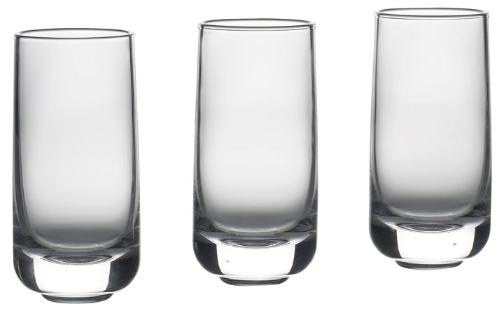 Shotgläser mundgeblasen bleifreies Kristall 5 cl 3er-Set