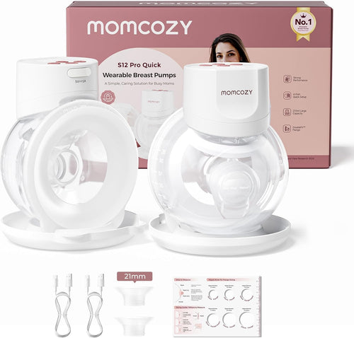 Elektrische Milchpumpe tragbar 2er-Set mit DoubleFit Haube BPA-frei