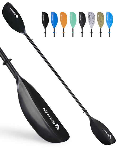 Kajak Paddel 3-teilig verstellbar 210-230 cm Aluminium-Schaft