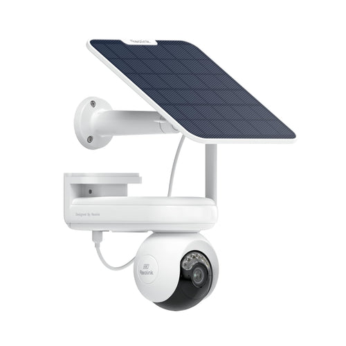 Solar-Überwachungskamera Aussen 4K PTZ mit Akku 500 Tage