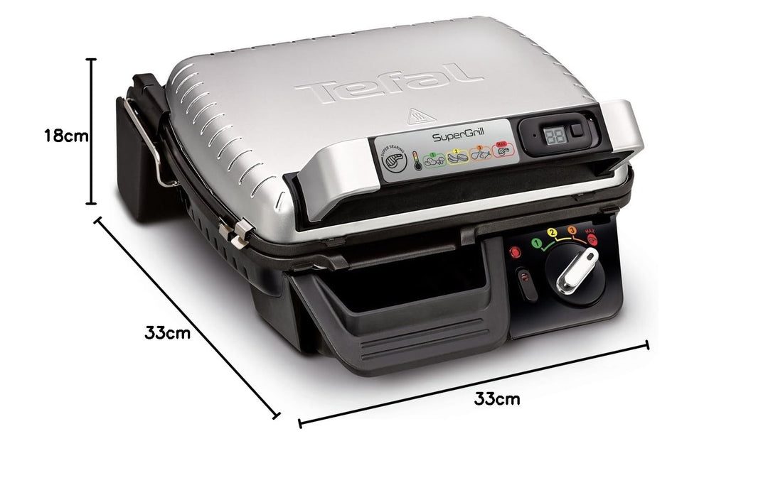 Elektrogrill Aluminium 2000 Watt Tischgrill 320x240 mm für Innen - Bild 6