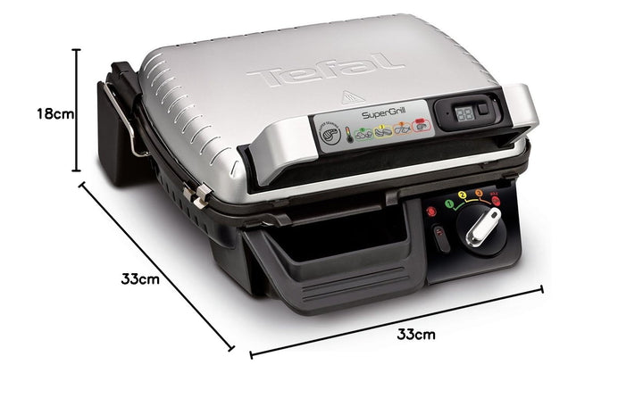Elektrogrill Aluminium 2000 Watt Tischgrill 320x240 mm für Innen - Bild 6