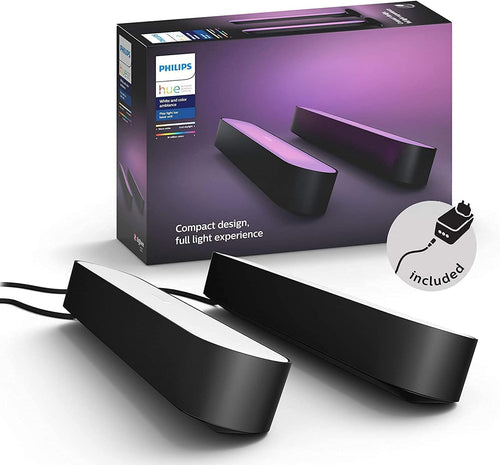 LED Lightbar 2er-Set schwarz mit 16 Mio. Farben für TV & Gaming