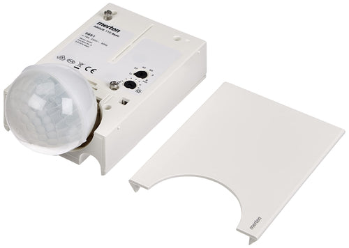 Aussen-Bewegungsmelder 110° Erfassung IP55 für Hausfassaden