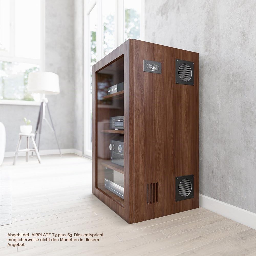 Schrank-Lüfter 15 cm mit LCD-Controller leise 18 dBA - Bild 2