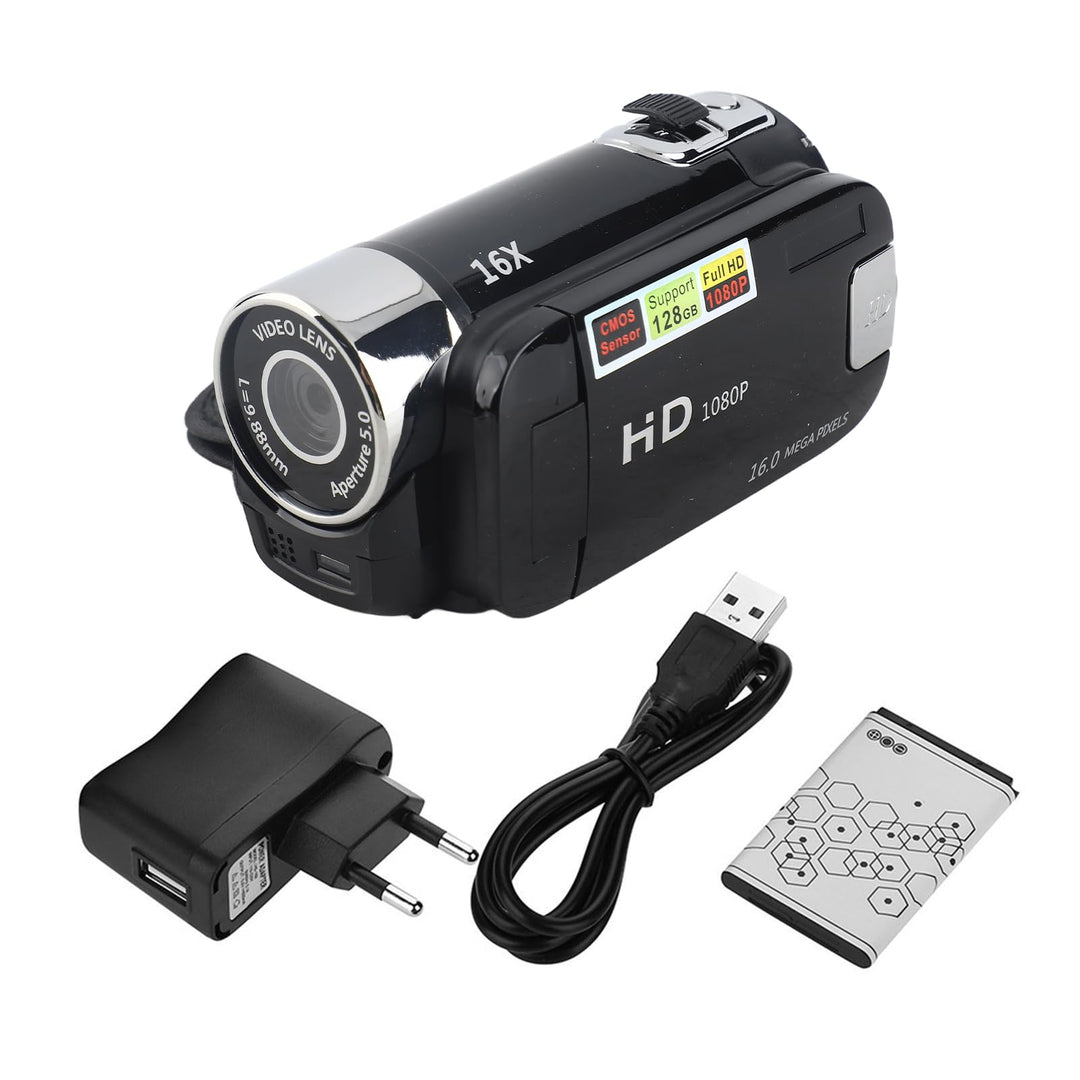 Digitalkamera 720P HD 16x Zoom 270° drehbares Display 16 MP - Bild 7