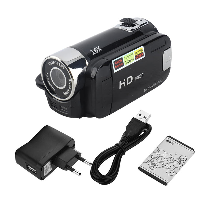 Digitalkamera 720P HD 16x Zoom 270° drehbares Display 16 MP - Bild 7