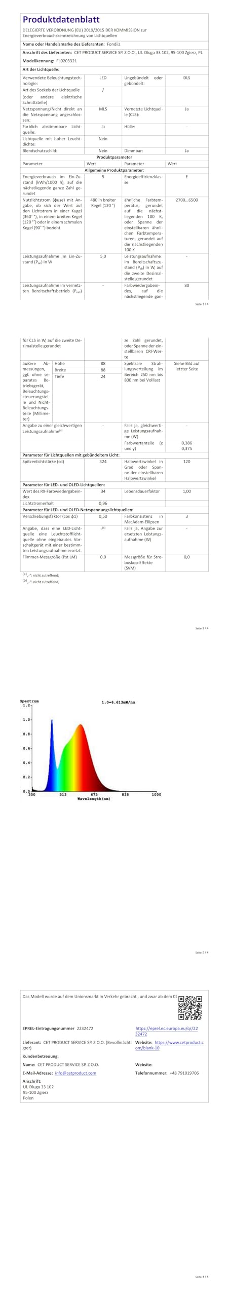 LED Einbaustrahler 230V dimmbar IP44 5W 3 Farbtemperaturen 12er Set - Bild 9