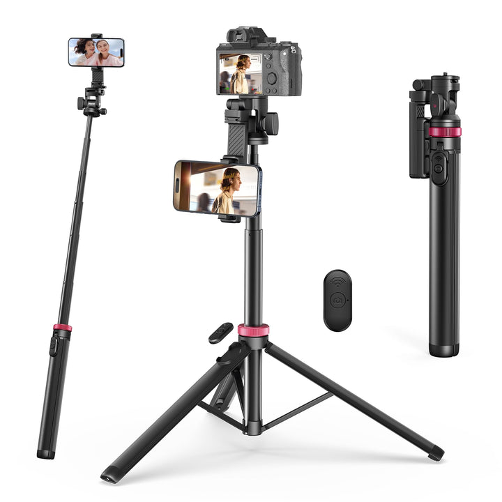 Stativ 3-in-1 Selfie-Stick 185cm mit Bluetooth-Fernbedienung - Bild 8