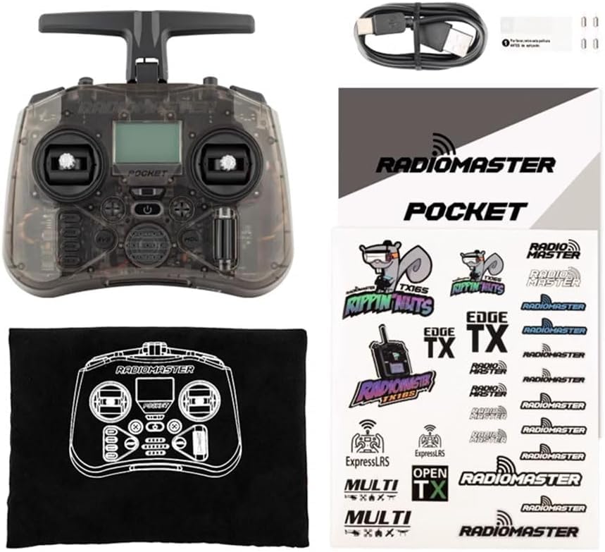 RC Fernsteuerung ELRS 2.4GHz Hall-Gimbal 16-Kanal für FPV-Drohnen - Bild 7