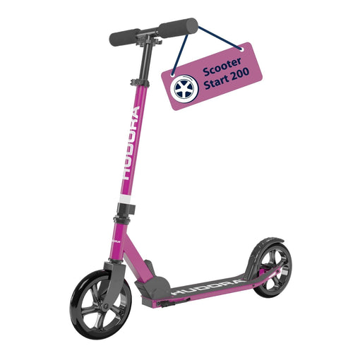 Tretroller Aluminium klappbar 200mm Rollen für Kinder & Erwachsene