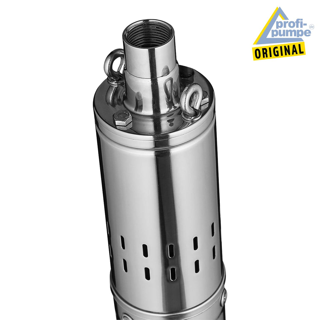 Tiefbrunnenpumpe 3 Zoll Edelstahl 370W sandverträglich bis 60m - Bild 4