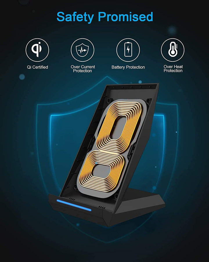 Kabelloses Ladestation 2-in-1 mit 30W USB-C Ladegerät für iPhone &amp; Samsung - Bild 7