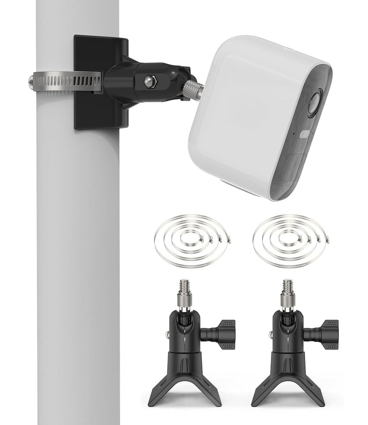 Masthalterung für Überwachungskameras 1/4-Zoll Universal Metall 2er-Set